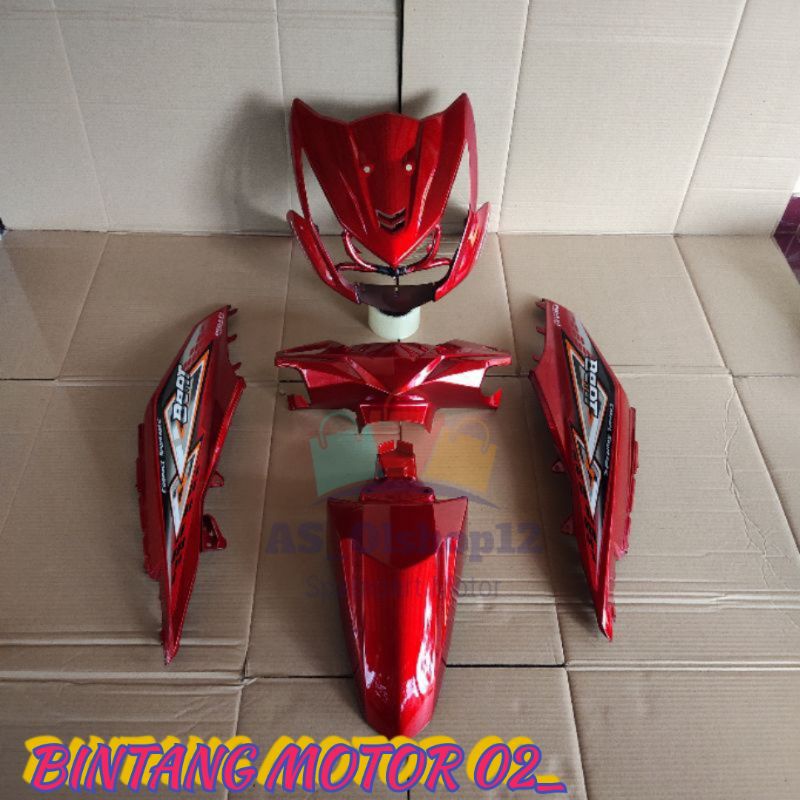 Cover body Honda beat fi 2012-2015 body halus beat fi fullset halus Honda beat fi