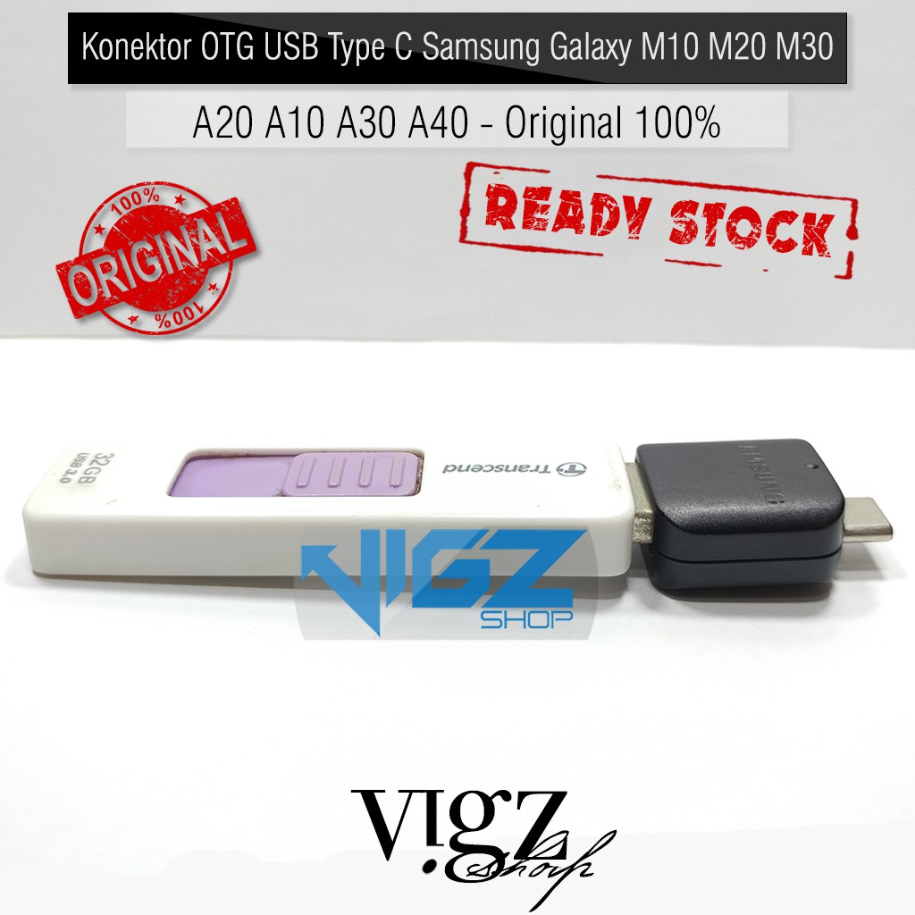 Konektor OTG USB Type C Samsung Galaxy M10 M10s M20 M30 M30s M40 A20 A10 A30 A40 A50 Original 100%