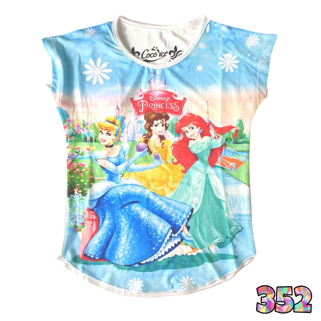 Kaos Anak Perempuan Coco Ice Princess