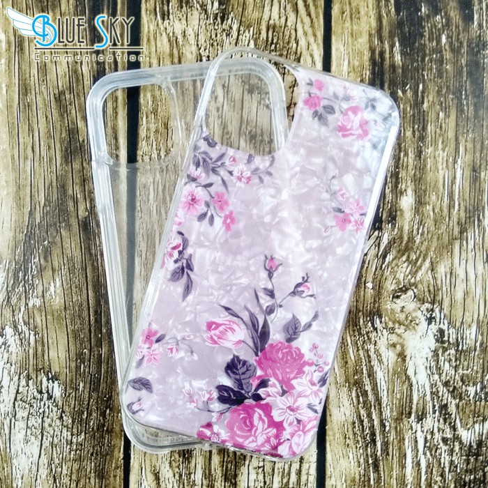 CASING SOFTCASE HARDCASE ANTICRACK BENING MOTIF FLOWER IPHONE 11