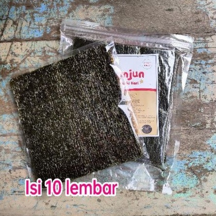 

Nori sushi rumput laut isi 10 lembar