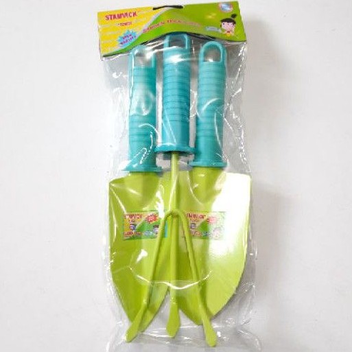 Garden Tools 3in1 1set Peralatan Berkebun Sekop Mini Garpu (A150)