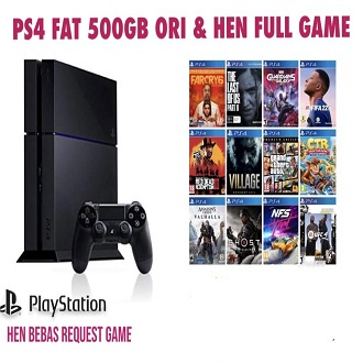 PS4 FAT 500GB full game permanen CLONING