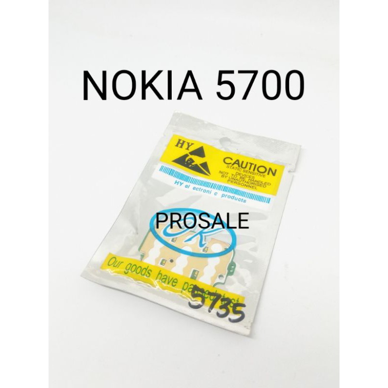 Flexible Nokia 5700 Keypad keytone