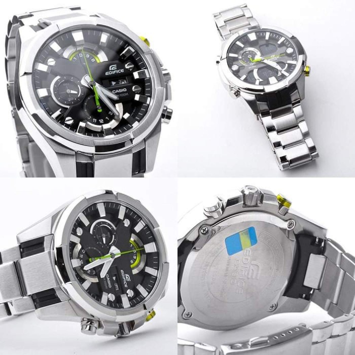 JAM TANGAN PRIA MERK CASIO EDIFICE TYPE EFR-540 / EF 540 INCLUDE BOX