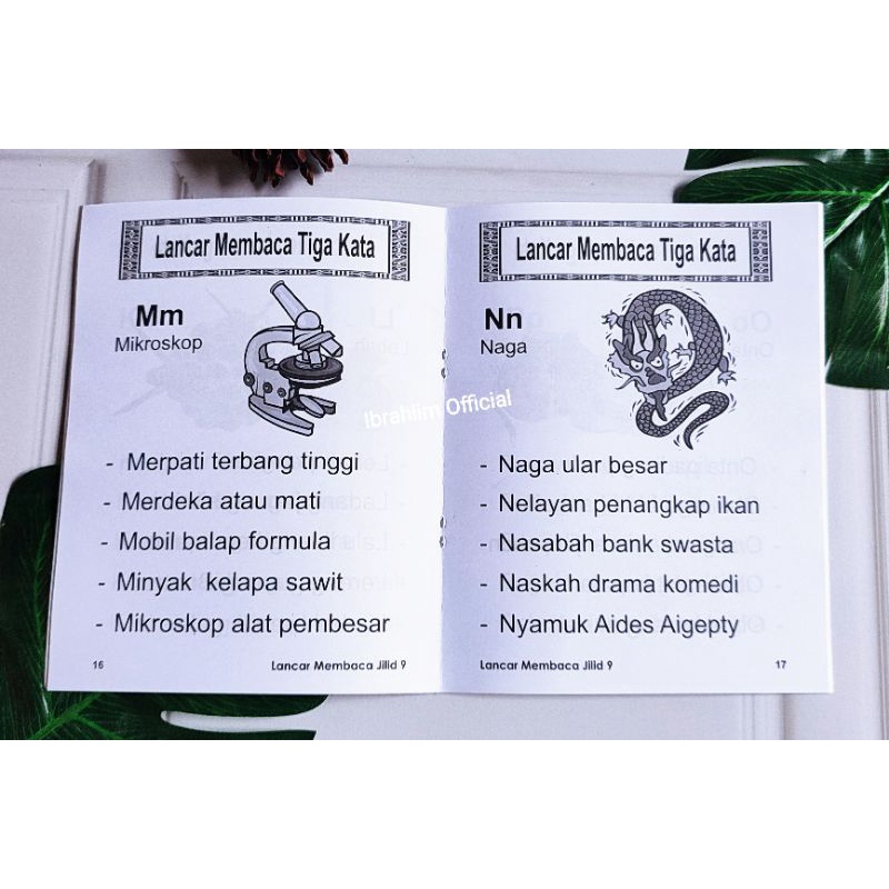 BUKU ANAK ANAK EDUKASI LANCAR MEMBACA JILID 1 - JILID 10