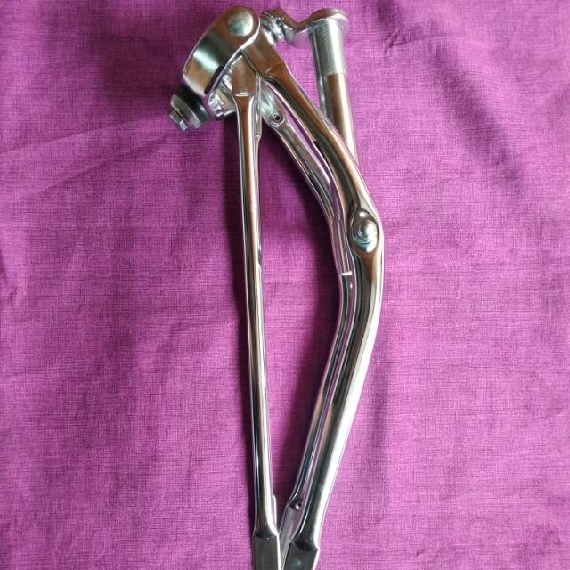 Fork Springer Taiwan Sepeda Lowrider 20 Straight