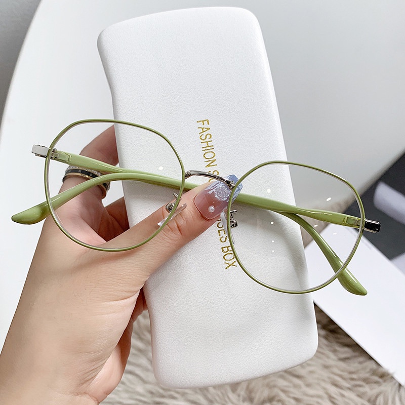 *Ready Stock* Anti Blue Light Blocking Glasses Women's Clear Anti Radiation Filter Glasses