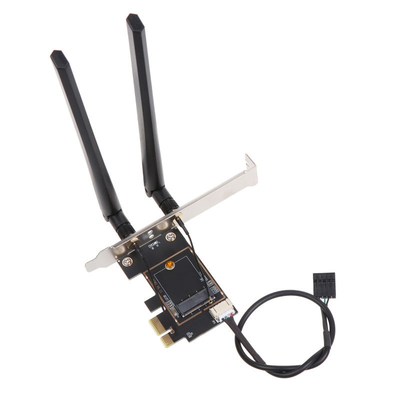 Btsg Card Mini Pci-e Ke Untuk M.2 NGFF WIFI Adapter Untuk Desktop PC Wlan Connect