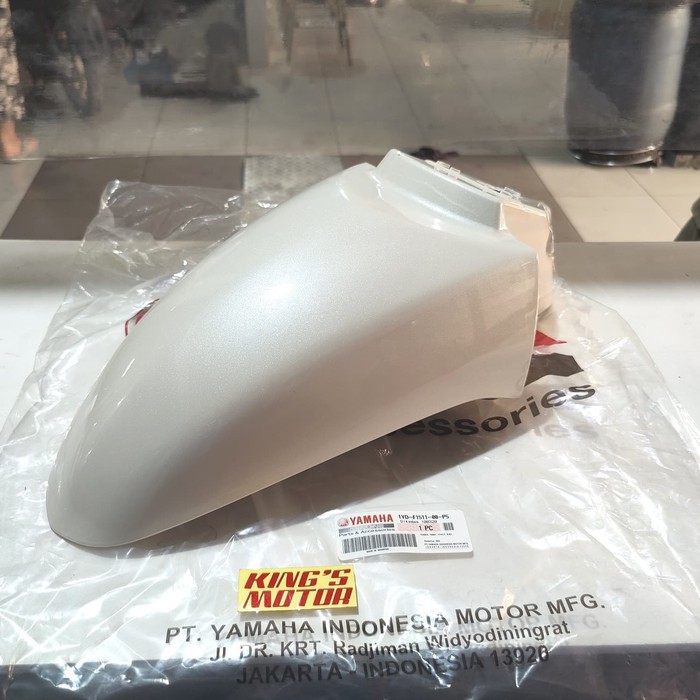 spakbor depan FINO FI, 125 KREM (1YD-P5) ASLI YAMAHA