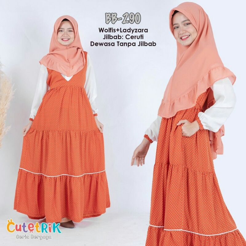 Gamis Cutetrik dewasa BB290