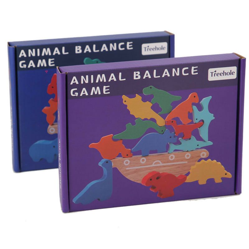 MAINAN EDUKASI BALOK PERAHU KESEIMBANGAN / ANIMAL BALANCE