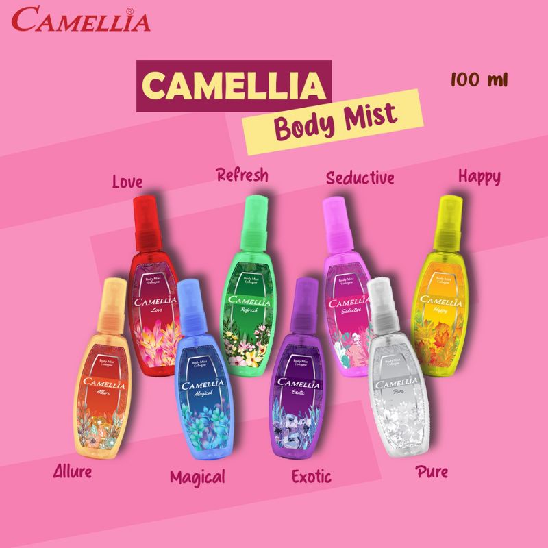 Camellia Body Mist Cologne 100 ml