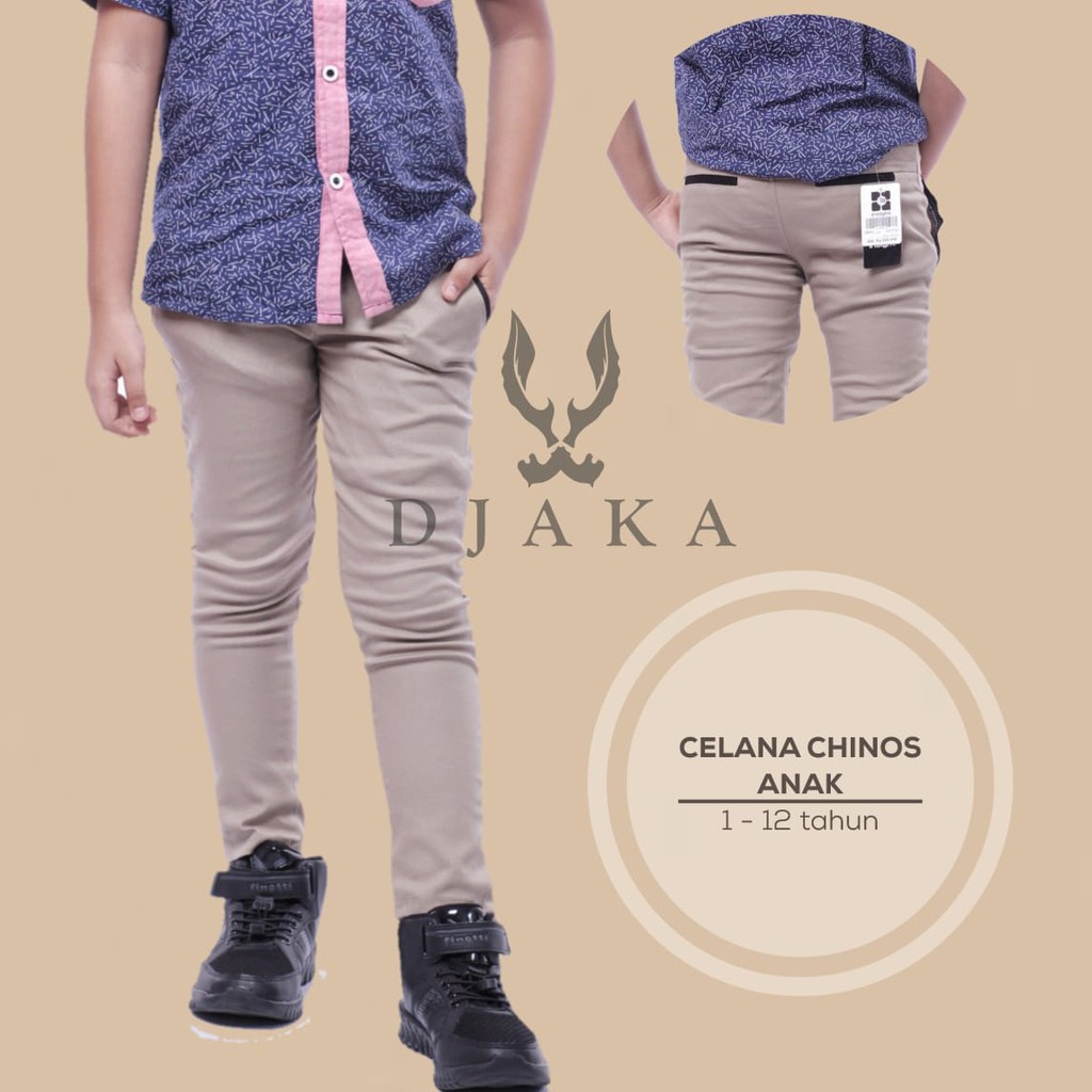  Celana  Chino  Anak  Usia 1 12  tahun  Unisex Shopee Indonesia