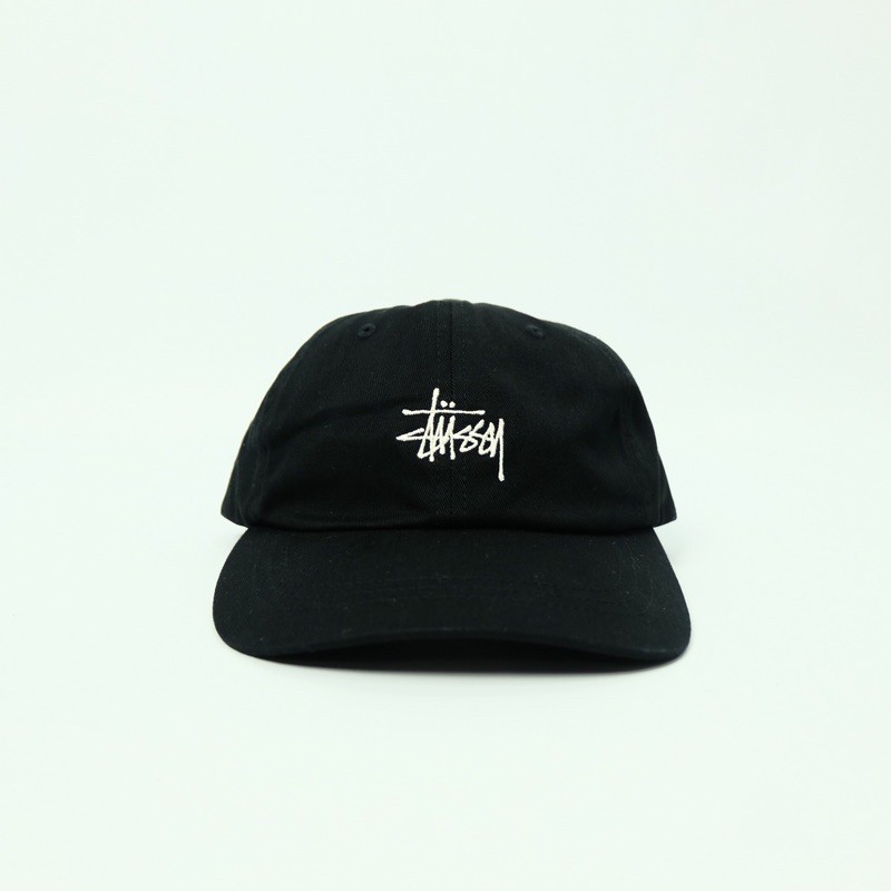 Topi STUSSY Stock Low Pro Cap Black Original