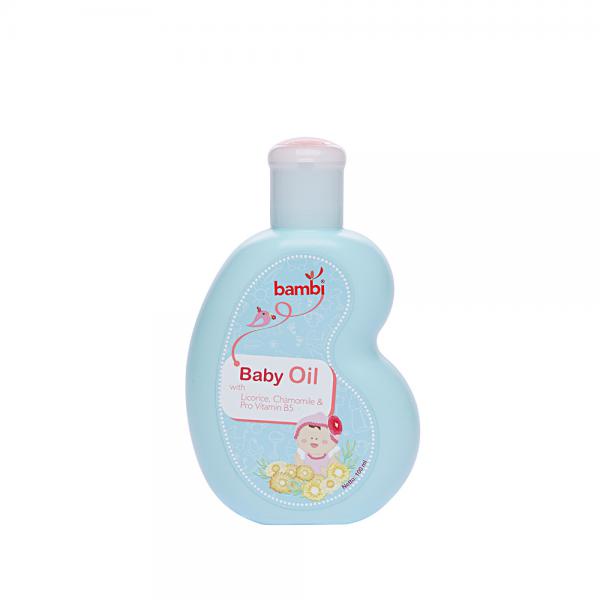 Bambi Baby Oil 100ml - Baby Oil