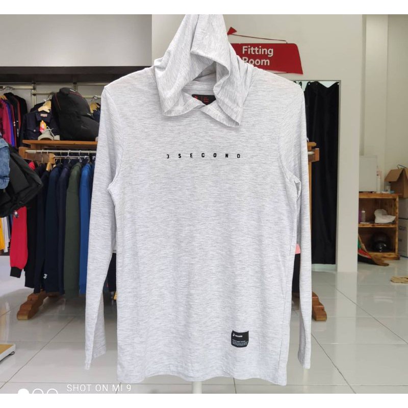 Kaos Hoodie 3SECOND Original