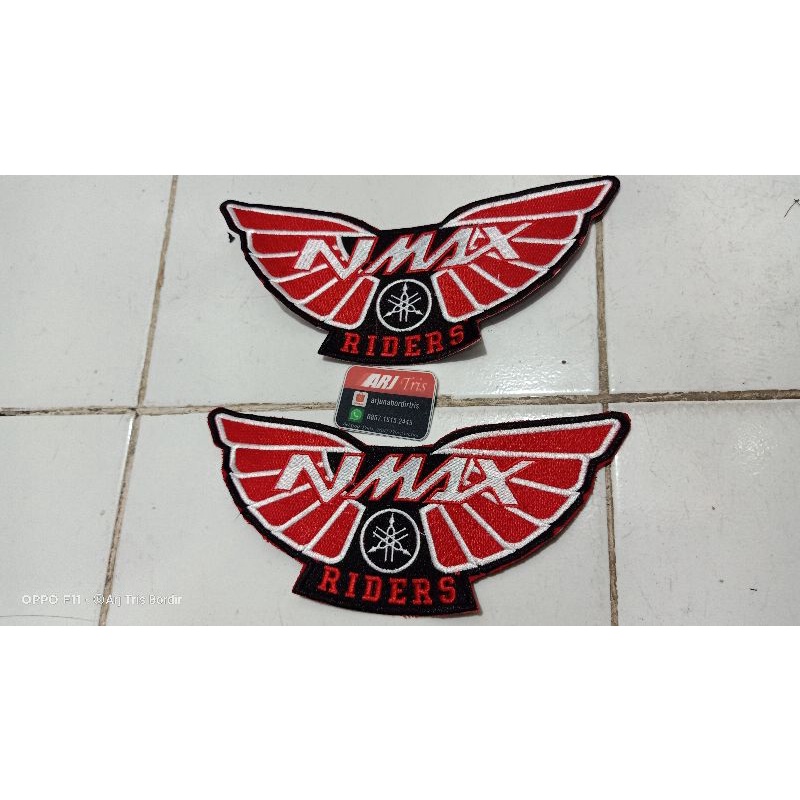 Logo NMAX Belakang jaket Besar