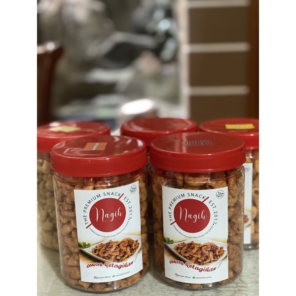 

Makroni nagih premium toples. snack makaroni nagih beli 5 hanya 100rb