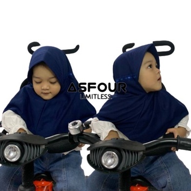 ASFOUR - KERUDUNG RABBANI JILBAB INSTAN ANAK SD SMP DEWASA UKURAN M BAHAN KAOS PE DOUBLE KERUDUNG ANAK SEKOLAH BAHAN KAOS PE DOUBLE MURAH