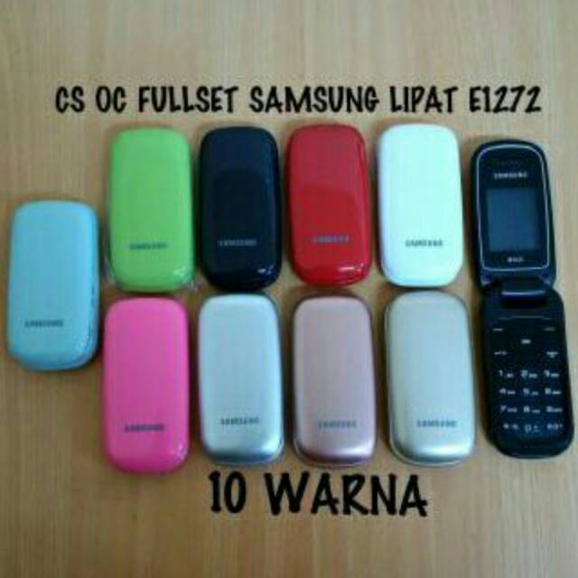 CASING SAM E1272 CS SAMSUNG E1272 DUA KARTU CASING SAMSUNG LIPAT BAT SAMSUNG E1272 E1195 C3520