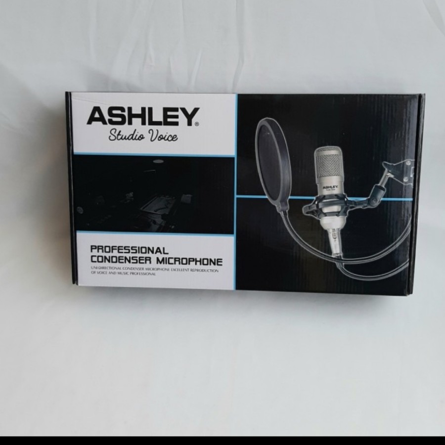 mic podcast condensor Ashley studio voice original