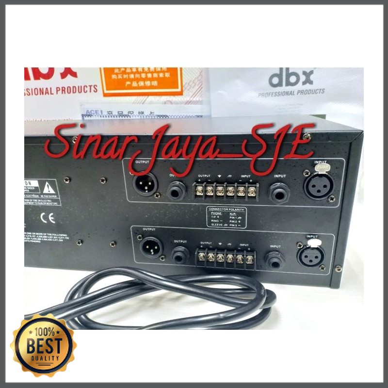 Mishad Shop -  Equalizer DBX 2231 professional product ( MADE IN USA ) label ACE GU-5117-1955