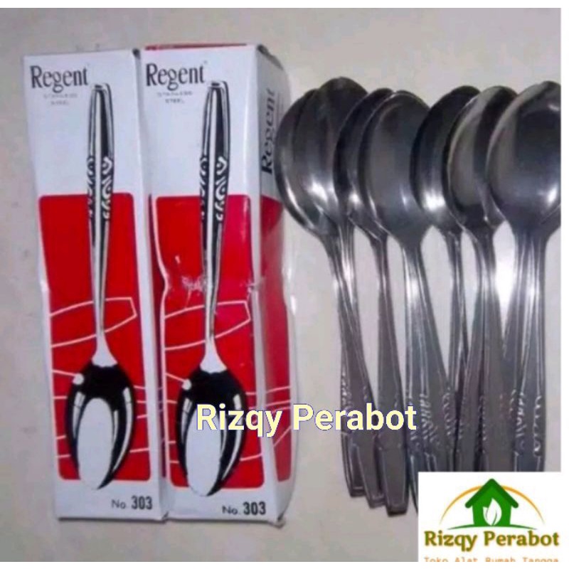 Sendok Regent Original/Sendok Makan tebal murah/1 Lusin/12 pcs/Sendok Murah