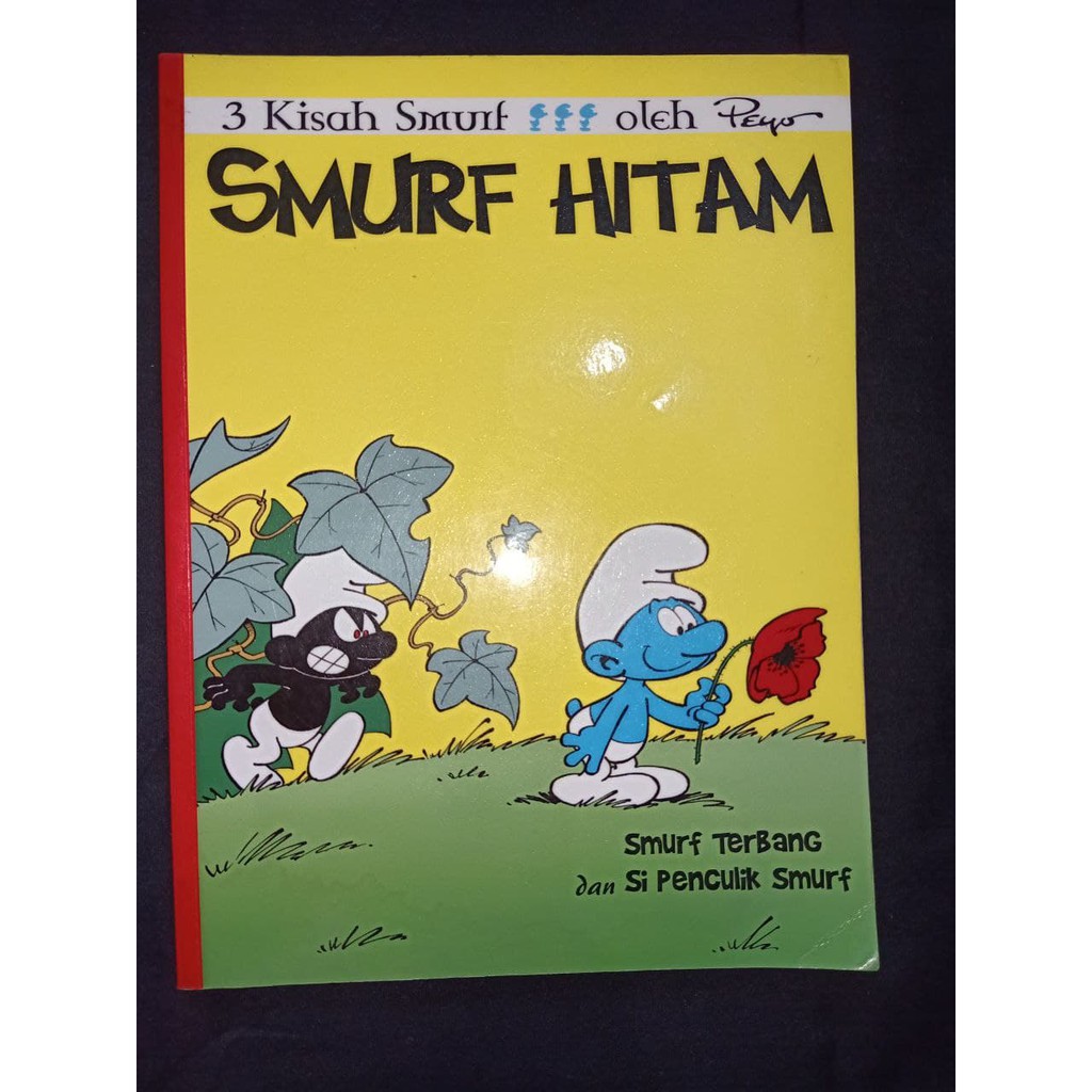 Buku Komik Smurf Hitam