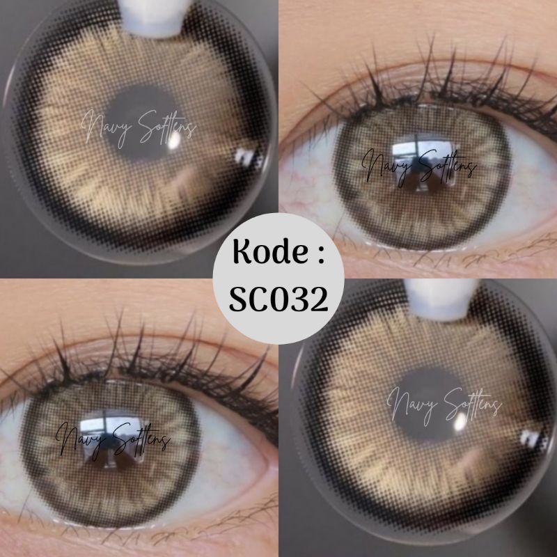 SC032 / Softlens Brown / Softlens Coklat / Softlens Barbie / Mata Boneka / Softlens Fred Case Free Air 60ML