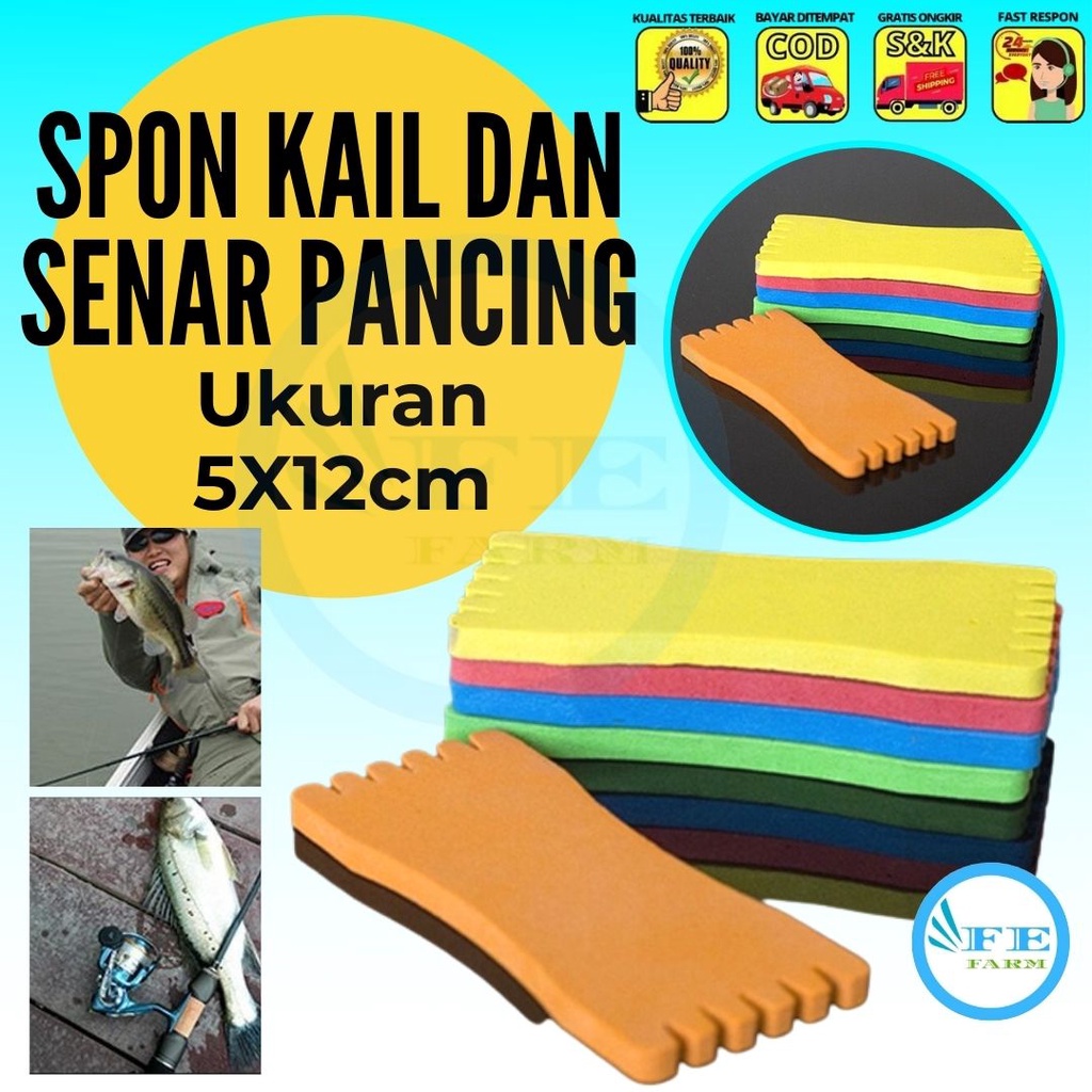Busa Gabus Spons Untuk Rangkaian Mancing FEFARM