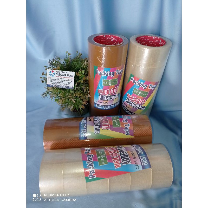 

Isolasi Best Tape Warna Coklat/Bening