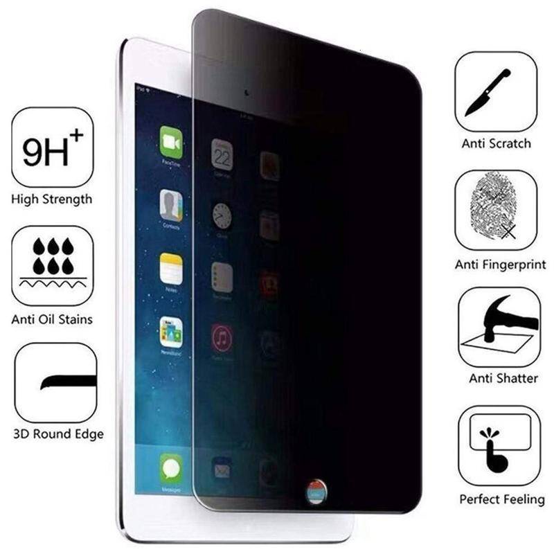 Privacy Tempered Glass For Apple iPad Pro 11 2018 2020 2021 Mini 1 2 3 4 5 6 7.9 8.3 Anti Spy Screen Protector for For iPad Air 1 2 3 4 10.5 10.9 iPad 2 3 4 5 6 7 8 9 10.2 2015 2016 2017 2019 Tablet