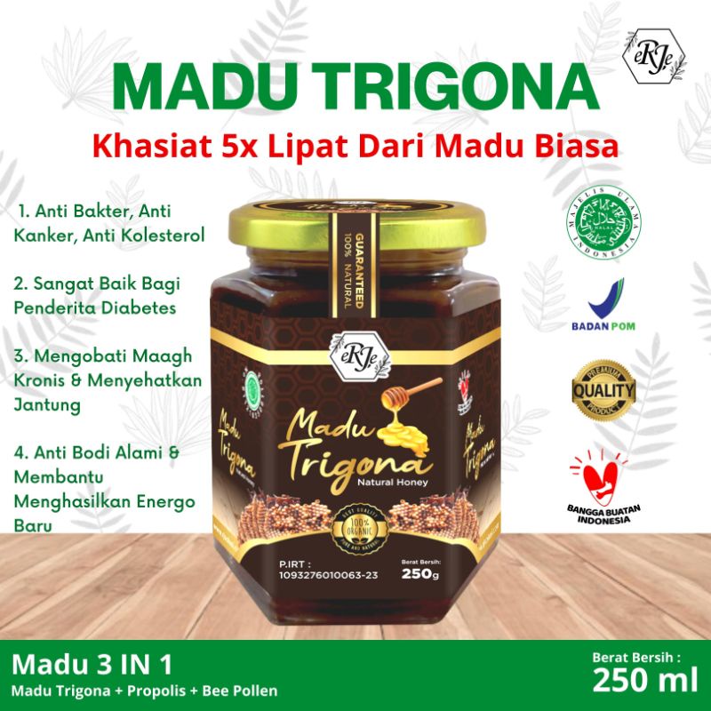 

Madu Trigona / Madu Klanceng Murni eRJe 250gr