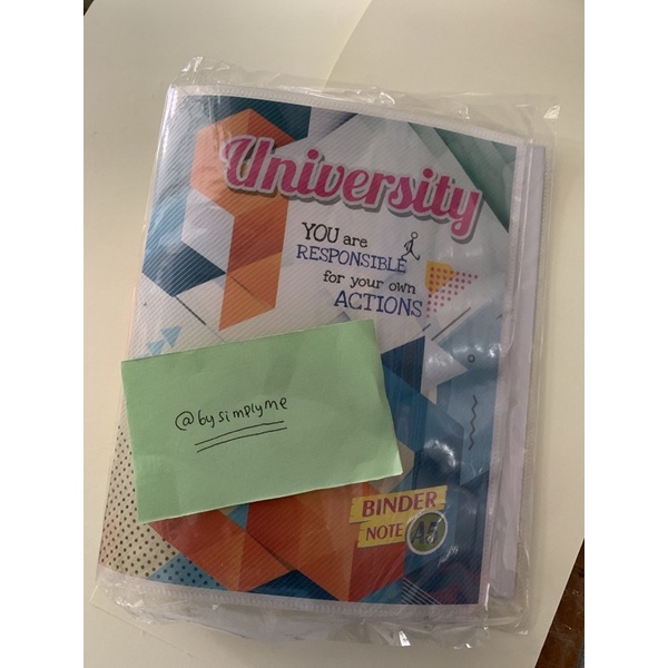 

BINDER UKURAN A5 / BUKU BINDER SAJA