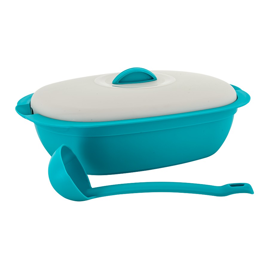 [Gift] Green Leaf Wadah Saji / Food Storage Verona (7684)