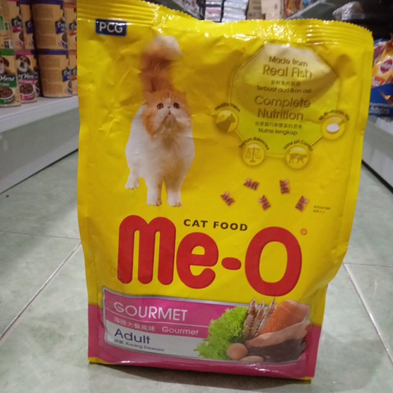 makanan kucing meo Gourmet 1,2kg