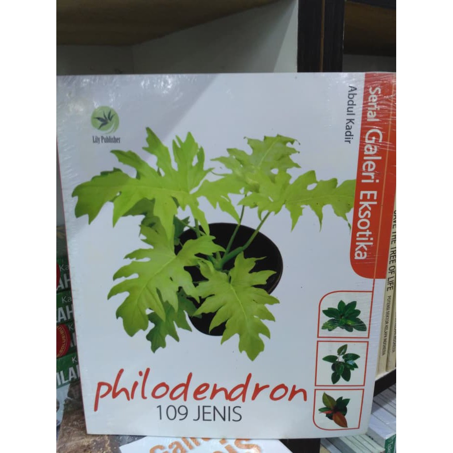 Buku Philodendron 109 Jenis Abdul Kadir Ori Murah Shopee Indonesia
