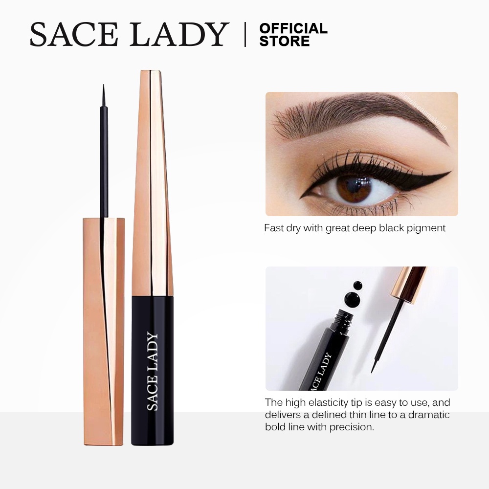 (READY &amp; ORI) Sace Lady Lasting Liquid Eyeliner SL343 SL 343