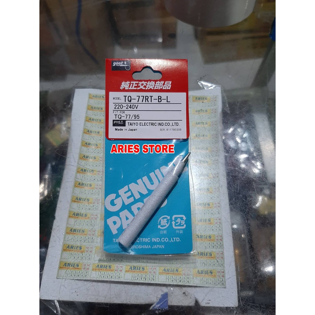 Mata solder GOOT TQ 95 / TQ 77 TUMPUL ORI ORIGINAL