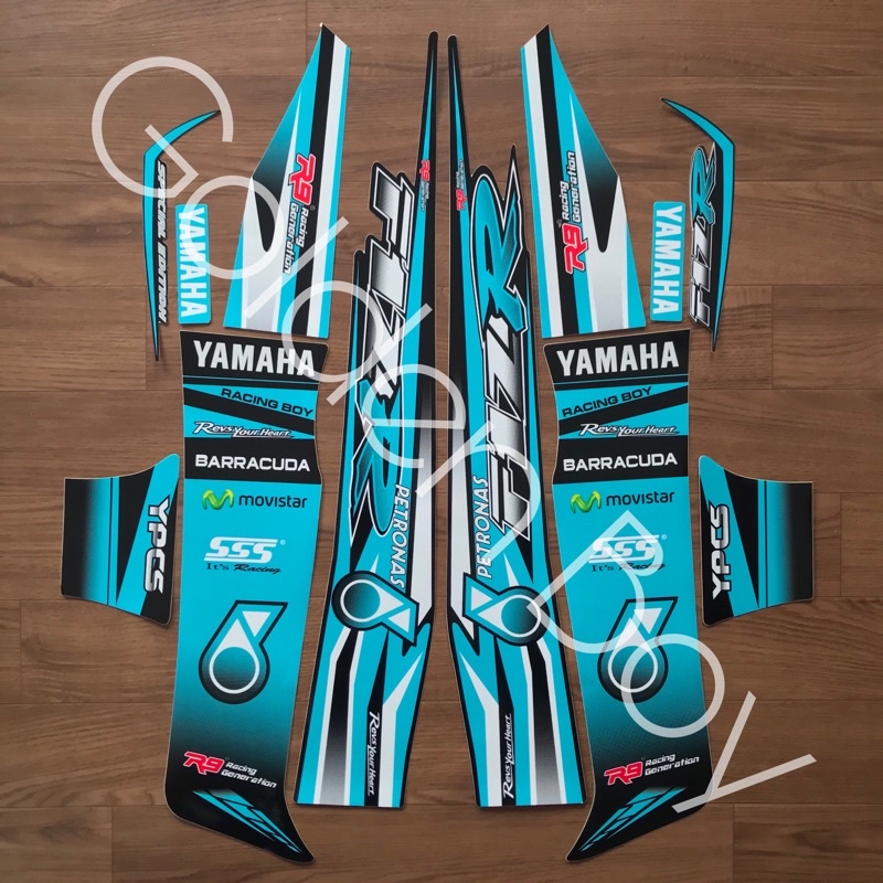 Striping Fiz R Petronas F1Z R Petronas Fiz r petronas Stiker Fiz R Petronas F1Z R Petronas Fiz r pet