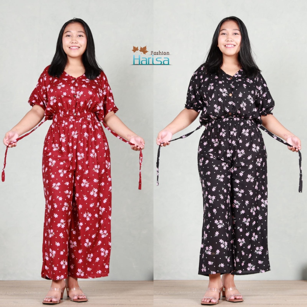 Jumpsuit Korea Yeluna Rayon Super