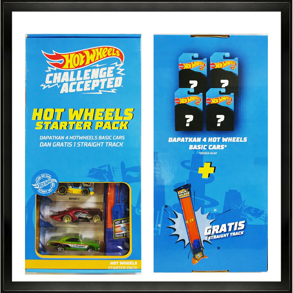 Jual HOTWHEELS STARTER PACK ISI 4 PCS 