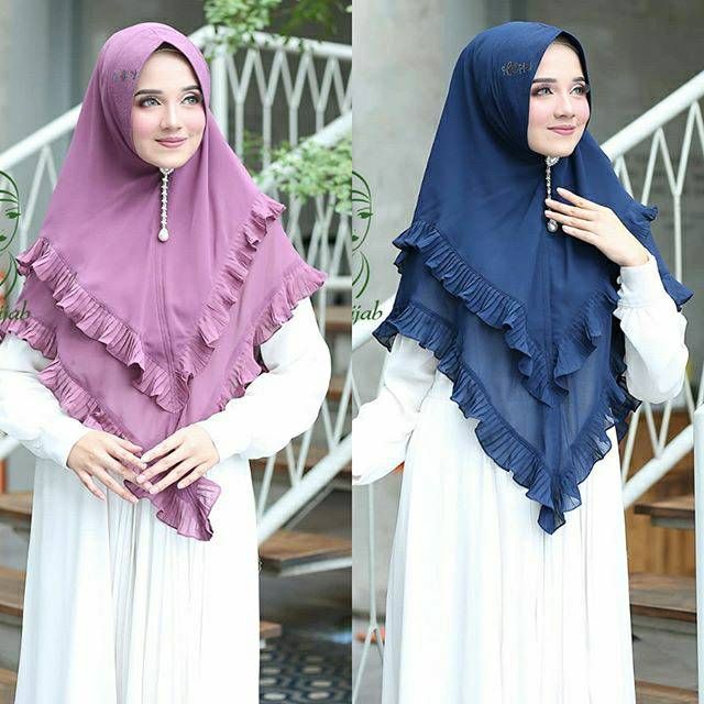 Khimar ANGGIANI plisket by happy hijab