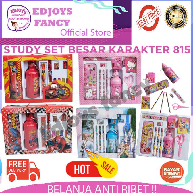 

Office & Stationery | Alat Tulis | Paket Alat Tulis Mewah Kado Ulang Tahun Anak Komplit Karakter 815 | Best Seller