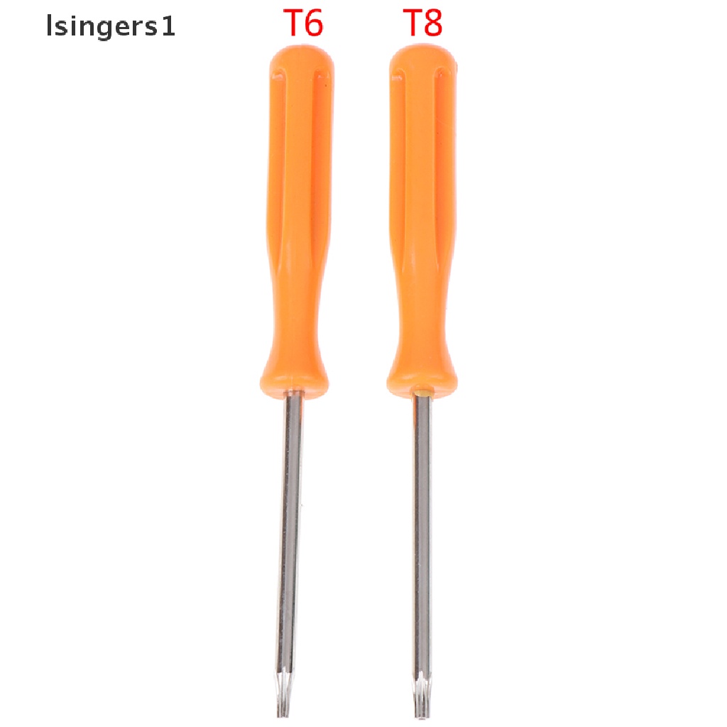 (lsingers1) 1 Set Obeng T6 + T8 Multifungsi Untuk Reparasi Xbox 360