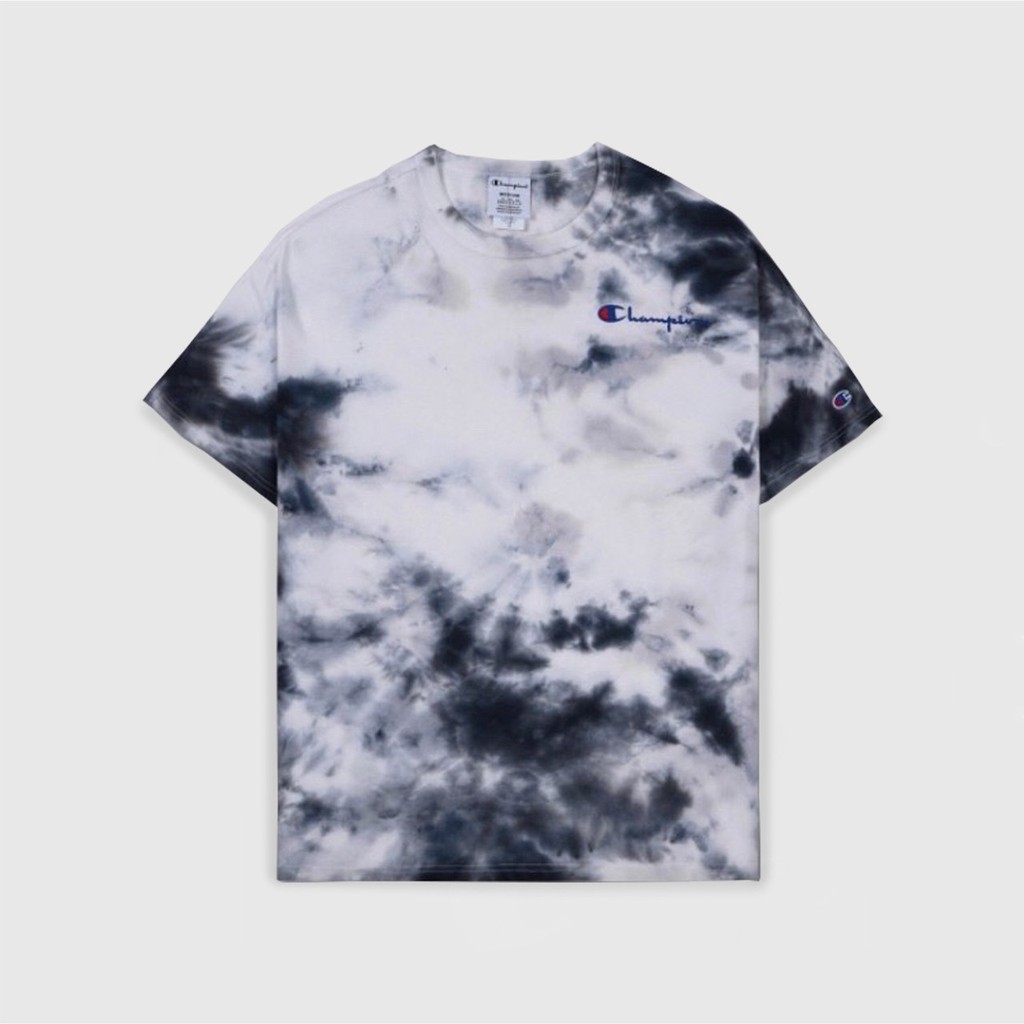 

CHMPION Small Logo Embroiderry Tie Dye White