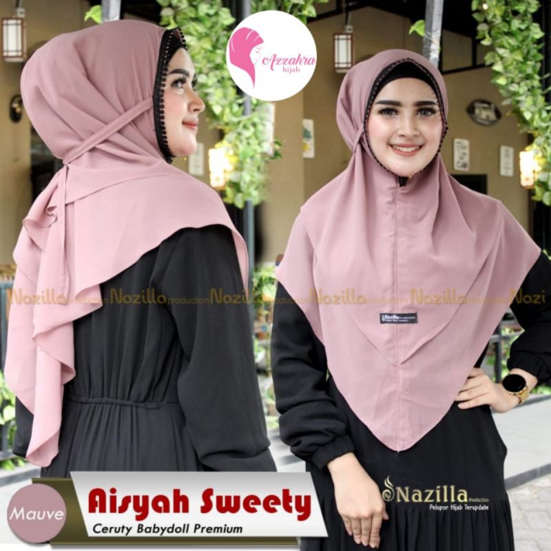 Hijab instan Aisyah sweety by azzahra