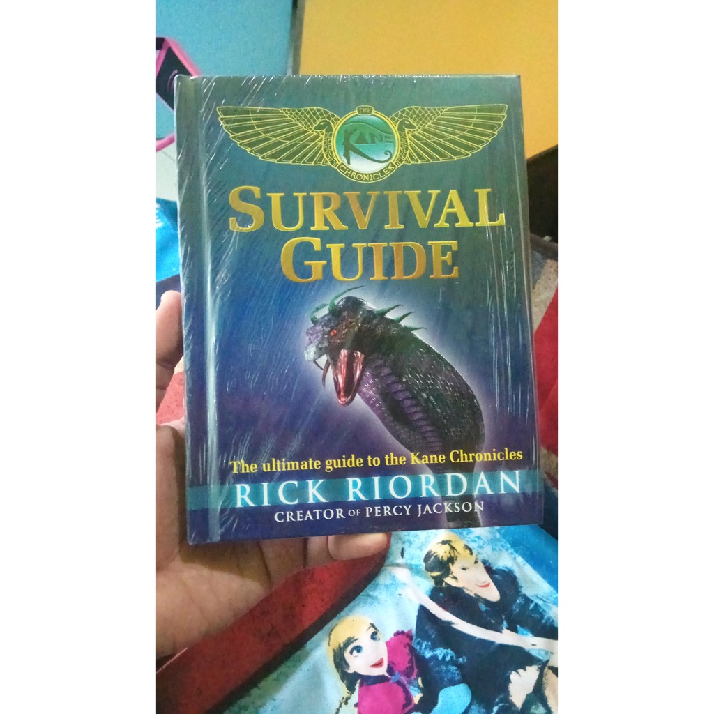 The Kane Chronicles: Survival Guide : Rick Riordan 9780141344799(Hardback) sealed Bonus Komik Random