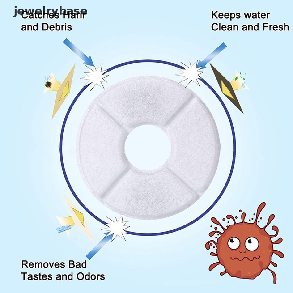 5 Pcs Filter Dispenser Air Pengganti Bahan Karbon Aktif Untuk Hewan Peliharaan